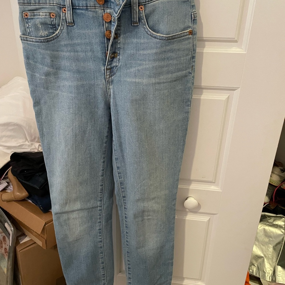 JCREW 9” high rise toothpick size 26